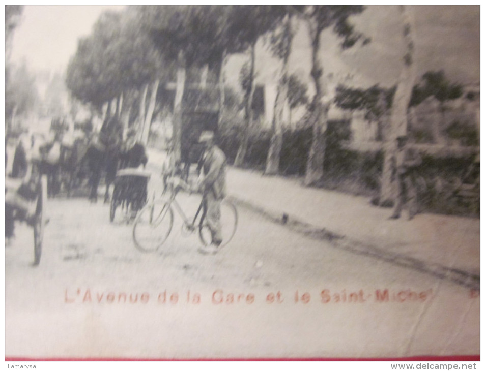 1915 Avenue De La Gare Et Le Saint Michel CPA->TOUL Commune Française De Meurthe-et-Moselle Région Lorraine.vélo Charett - Toul