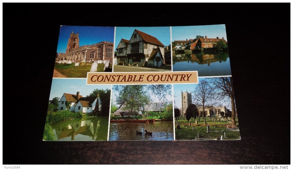 C-18962 CARTOLINA CONSTABLE COUNTRY - VARIE VEDUTE - Colchester