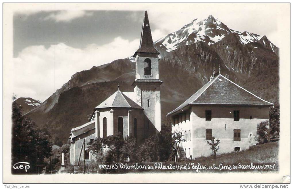 73 - St-Colomban-des-Villards - L'Eglise De La Cime De Sambuis - Autres & Non Classés