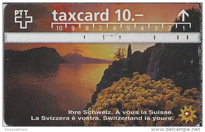 CH.- Telecom. PTT. Taxcard 10.-. Ihre Schweiz. A Vous La Suisse. La Svizzera è Vostra. Zwitserland. 604E - Switzerland
