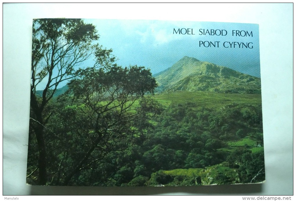 Moel Siabod From Pont Cyfyng - Caernarvonshire