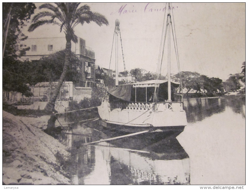 RARE CPA Précurseur Alexandrie Égypte Égypt Moharem Bay Comptoir Philatélique D'Égypte Alexandrie Photo Peridia>Aubagne - Alexandrie