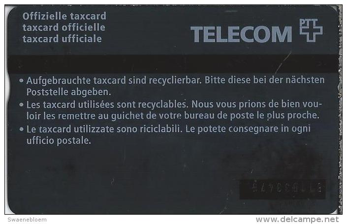 CH.- Telecom. PTT. Taxcard 10.--. Telefoonkaart. Zwitserland. 511B. Vlinders. - Suisse