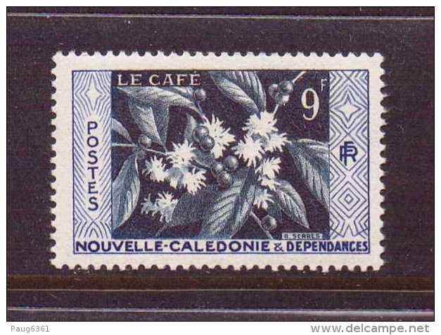 NOUVELLE-CALEDONIE 1955 LE CAFE   YVERT N°286  NEUF MLH* - Neufs