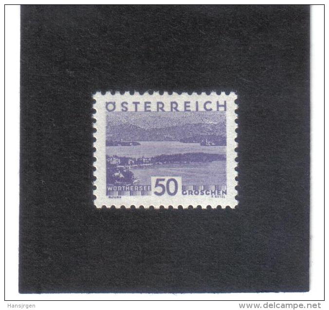 GUT771  AUSTRIA ÖSTERREICH 1932 Michl 540 LANDSCHAFTEN (kleines Format) (*) UNGEBRAUCHR Mit FALZ - Ungebraucht