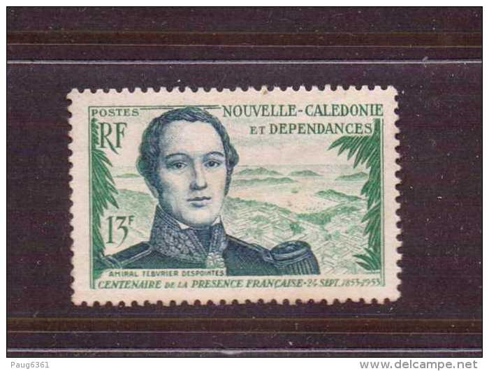 NOUVELLE-CALEDONIE 1953 A.F DESPOINTES   YVERT N°283  NEUF NG - Ungebraucht