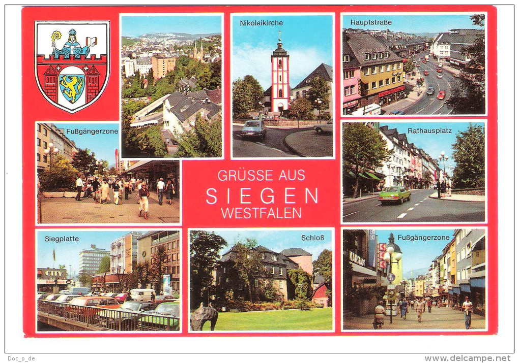 Deutschland - Siegen - Wappen - Karstadt - Cars - Autos - Ford Capri - Siegen