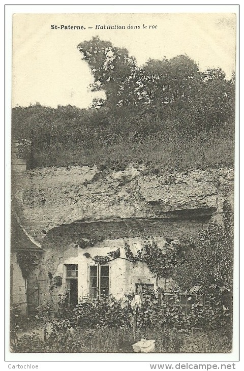 SAINT PATERNE- Habitation Dans Le Roc - Saint Paterne