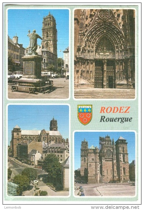 France, RODEZ, Rouergue, 1995 Used Postcard [14080] - Rodez