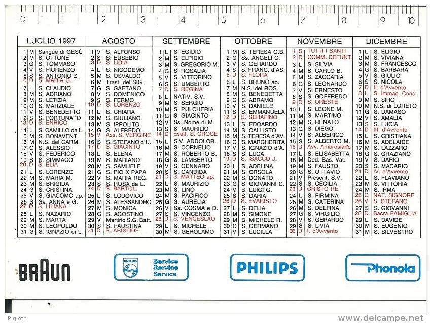 CAL478 - CALENDARIETTO 1997 - GUZZO & C. SNC - TORINO - Formato Piccolo : 1991-00