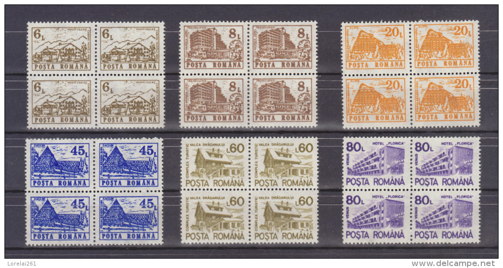 1991 - Hotels Et Auberges  Mi No  4710/4715 Et YV No 3971/3976  MNH - Unused Stamps