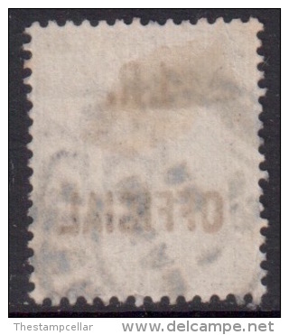 GB Scott O4 - SG O3, 1882 IR Inland Revenue Official 1d Used - Service