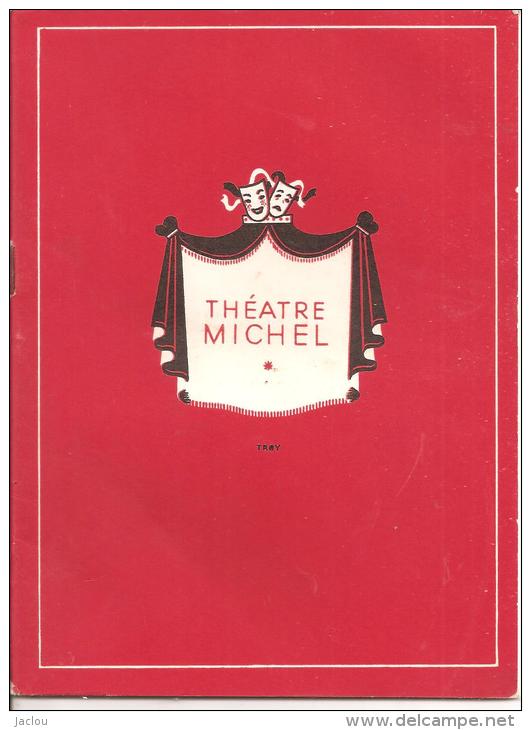 THEATRE MICHEL PROGRAMME "LES CROULANTS SE PORTENT BIEN",ET SES ARTISTES A VOIR !! REF 40698