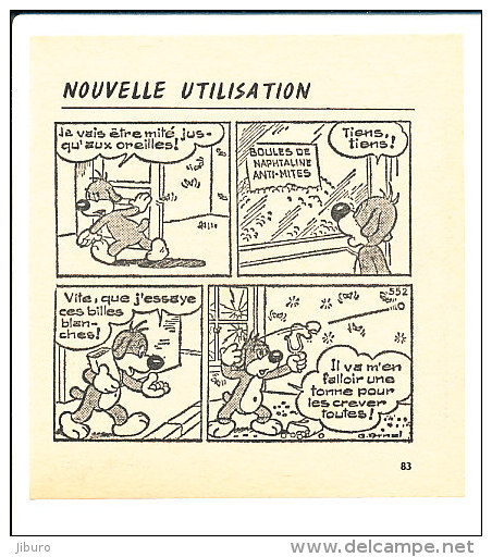 Humour Boules De Naphtaline Anti-Mites / Lance-pierre / Mite Insecte  // BIM 154/12 - Non Classés