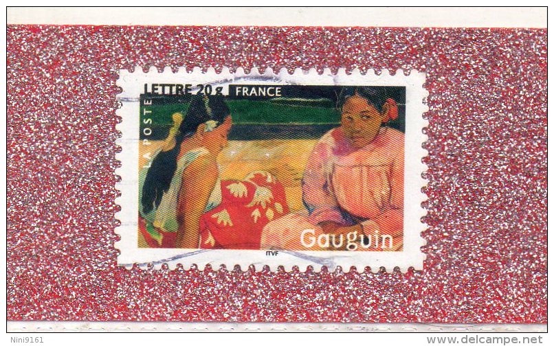 FRANCE  --  GAUGUIN  --  LETTRE  PRIORITAIRE    --  **  20  GRAMMES. **   --  POSTE  2006  --  BEG - Used Stamps