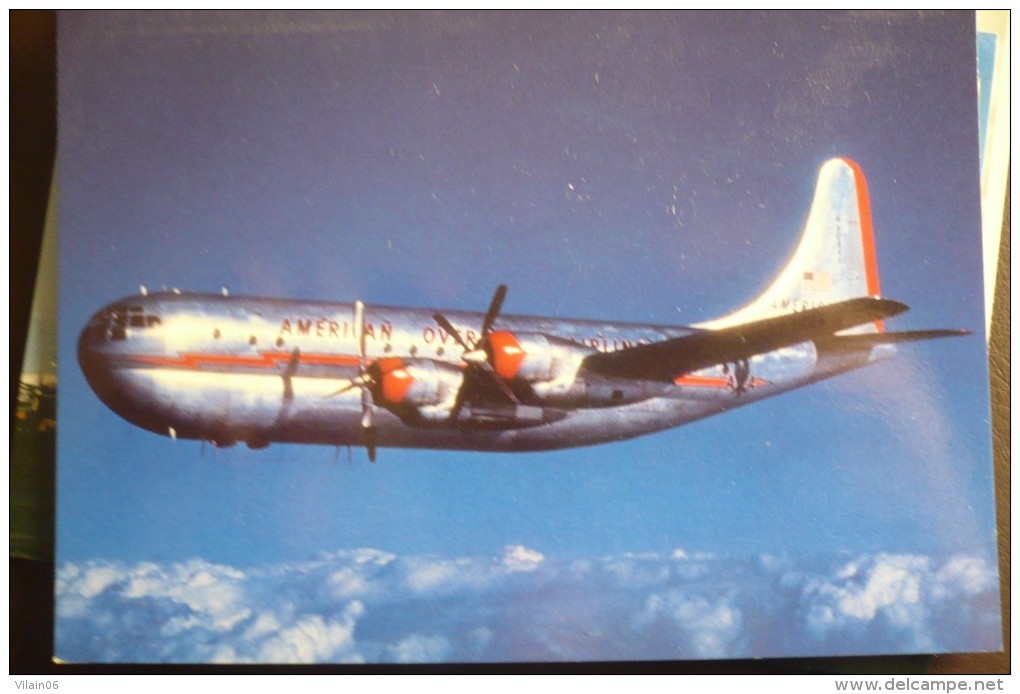 AMERICAN OVERSEAS AIRLINES   STRATOCRUISER   N90941 - 1946-....: Moderne