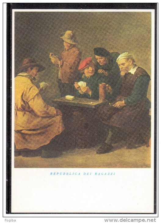 EB1377 Partita A Carte (David Teniers) - Carte Da Gioco