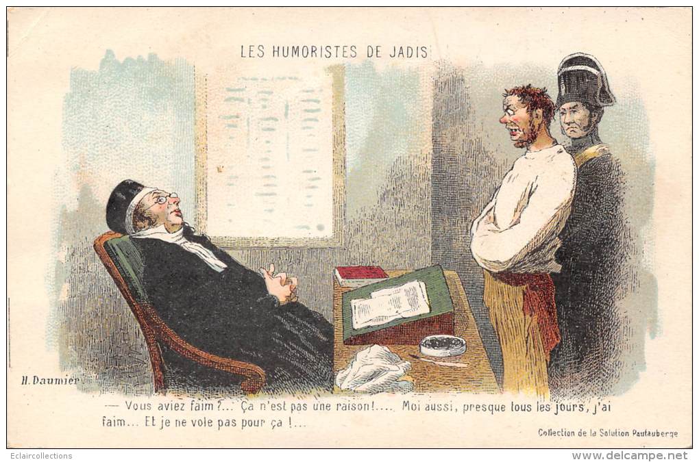 Thème   Illustrateur   Daumier  Justice - Autres & Non Classés