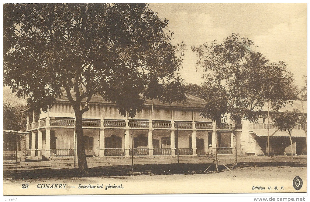 CONAKRY      SECRETARIAT  GENERAL - Guinée Française