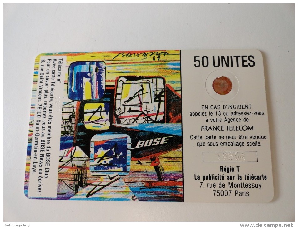 RARE: BOSE TABLEAU DE BALTAZAR (MINT CARD) - Privat