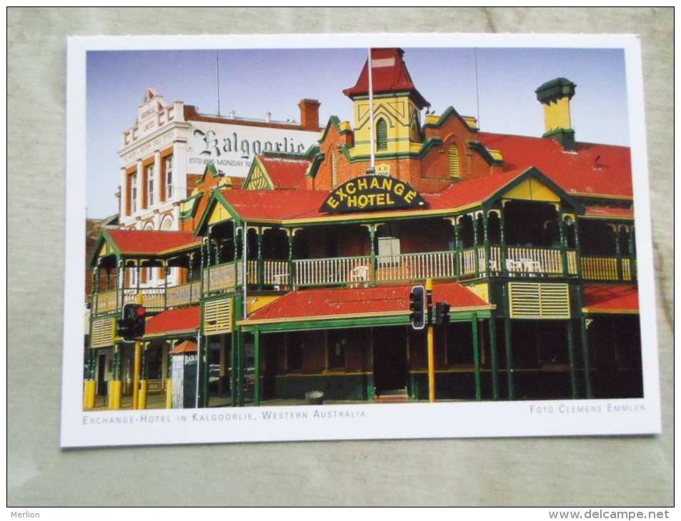 Australia - Exchange Hotel  Kalgoorlie  WA  -German Postcard  Photo Clemens Emmler   D120910 - Kalgoorlie / Coolgardie
