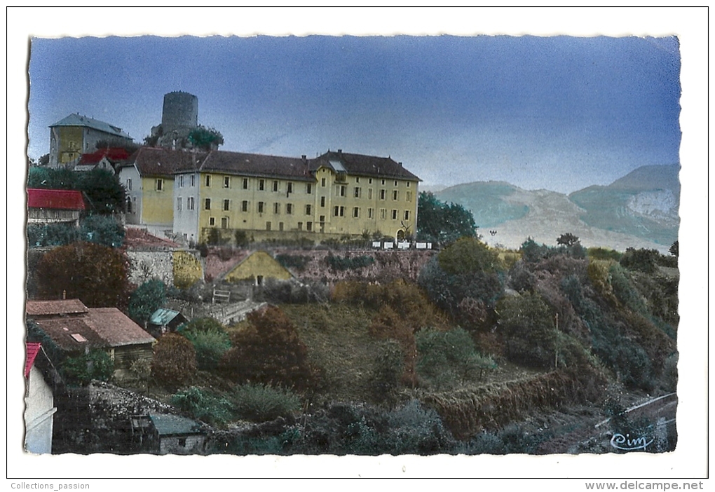 Cp, 74, La Roche-Foron, Le Scolasticat, La Tour, L'Hôpital Et Le Foron - La Roche-sur-Foron