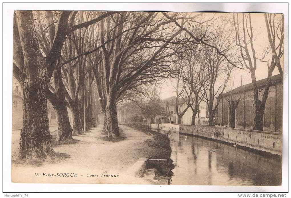 L´ISLE SUR SORGUE COURS TRAVIEUX - L'Isle Sur Sorgue