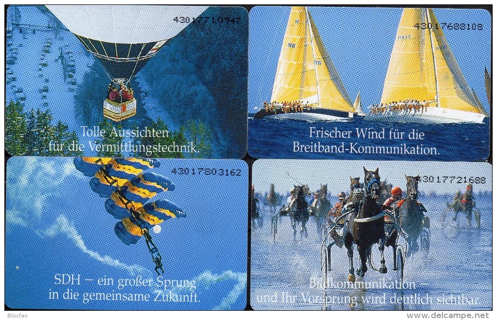 Philips Ballon-Fahrt TK O 470 C/1993 ** 45€ Telefonkarten Kommuniktion Werbung Für Pferde-Sport Art Tele-card Of Germany - O-Series : Series Clientes Excluidos Servicio De Colección