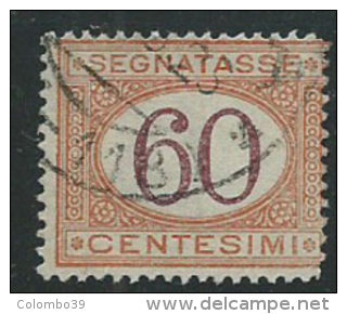 Italia 1890/4 Usato - Segnatasse 60c VEDI SCAN - Postage Due