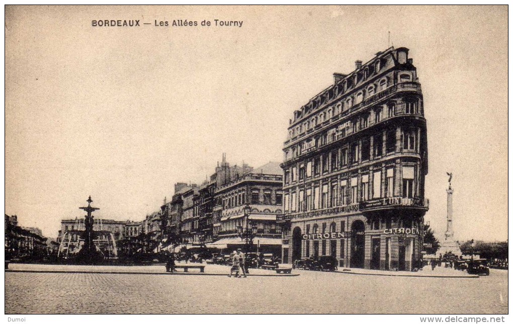 BORDEAUX  - Les Allées De Tourny  (Garage Citroën) - Bordeaux