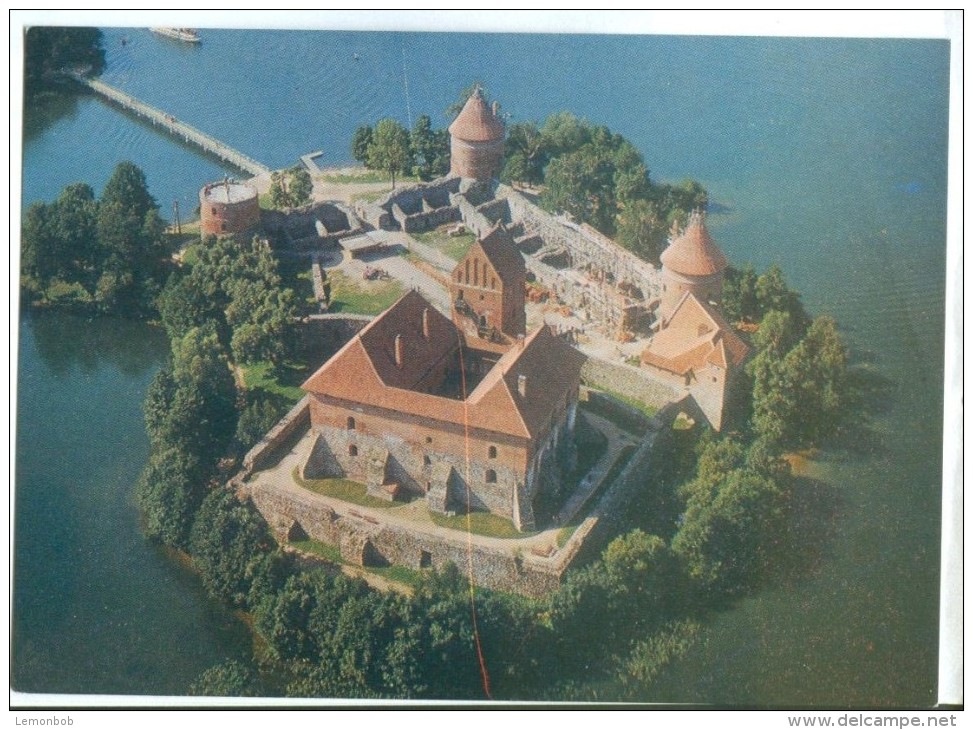 Lithuania, Traku Pilis, Tarakai Castle, 1978 Unused Postcard [14149] - Lithuania