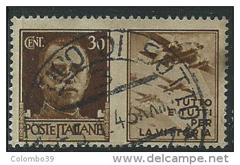 Italia 1944 RSI Usato - Propaganda Di Guerra 50c La Disciplina - Propaganda Di Guerra