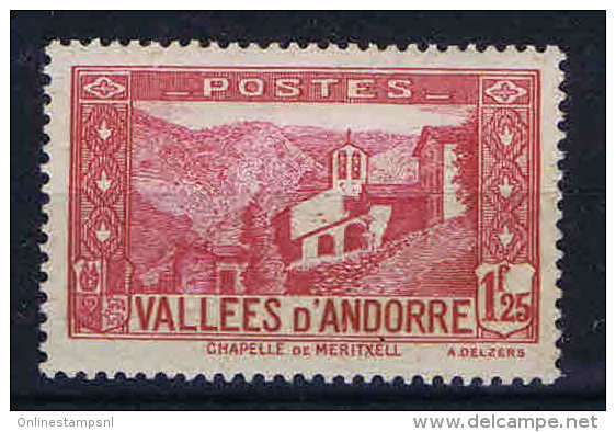 Andorre: 1932 Mi 40 MH/* - Unused Stamps