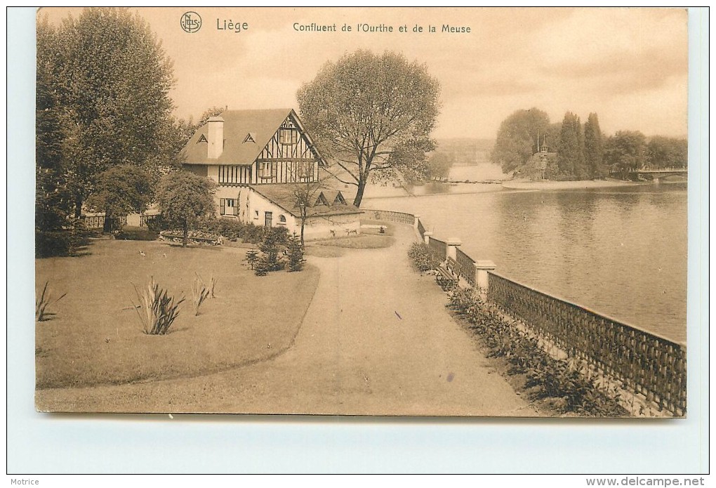 LIEGE - Confluent De L'Ourthe Et De La Meuse. - Liege