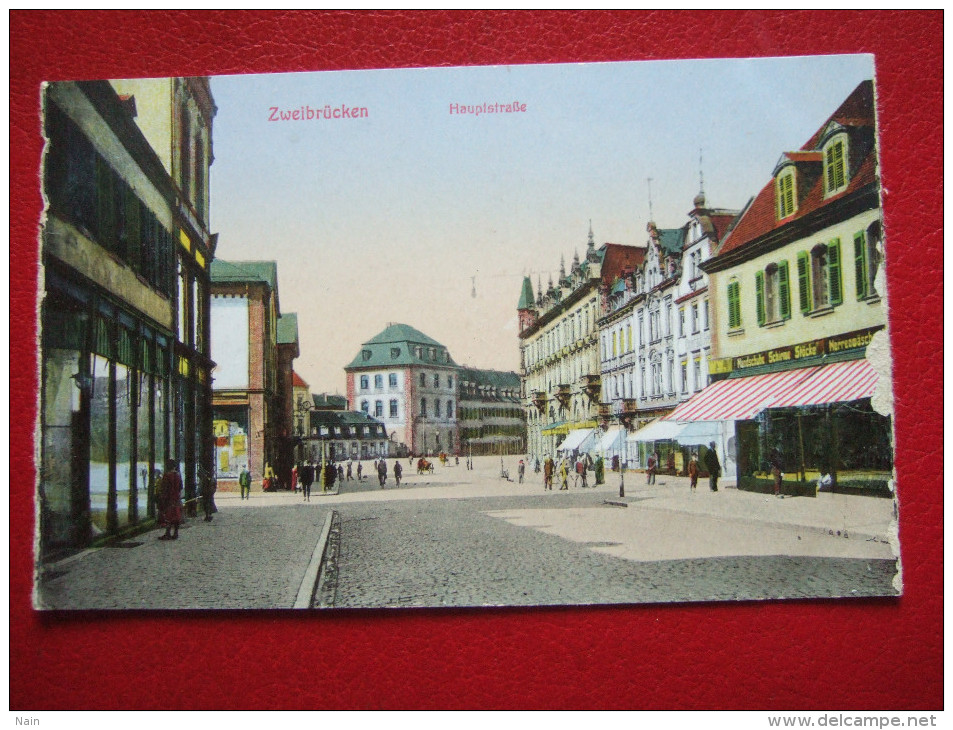 ALLEMAGNE - ZWEIBRÛCKEN - ZWEIBRUECKEN - HAUPTSTRASSE - - Zweibruecken