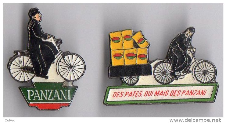 LOT DE 2 PIN´S PANZANI FERNANDEL - Lots