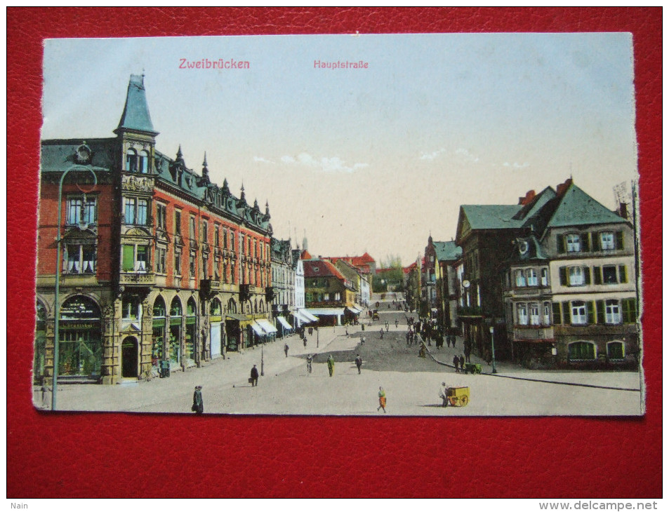 ALLEMAGNE - ZWEIBRÛCKEN - ZWEIBRUECKEN - TURN - HAUPTSTRASSE - - Zweibruecken