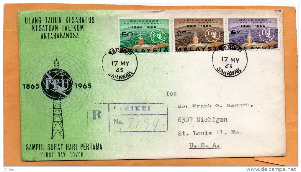 Malaysia 1965 FDC - Malaysia (1964-...)