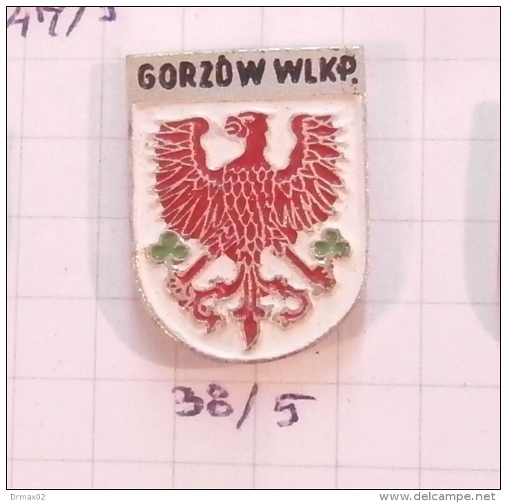 GORZOW Wielkopolski (Landsberg An Der Warthe) Poland / Coat Of Arms Blazon Armoiries Blazon Emblème Ecusson Shield - Städte