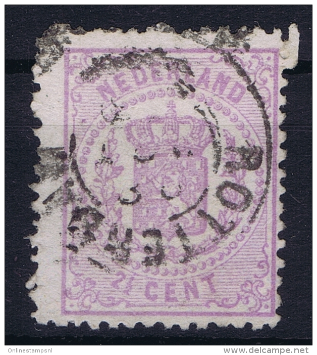 Netherlands: 1869 NVPH Nr  18 Used - Gebruikt