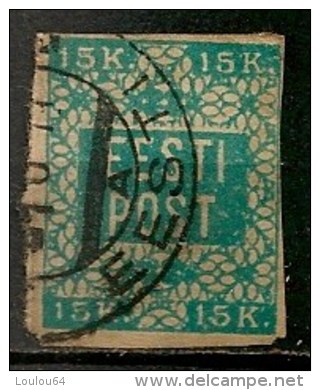 Timbres - Estonie - 1918 -15 K. - - Estonie