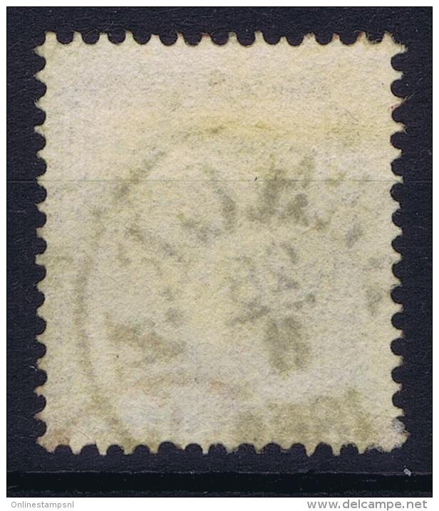 Norway: Yv Nr 3 1856 Used Extra Red Cancel - Oblitérés