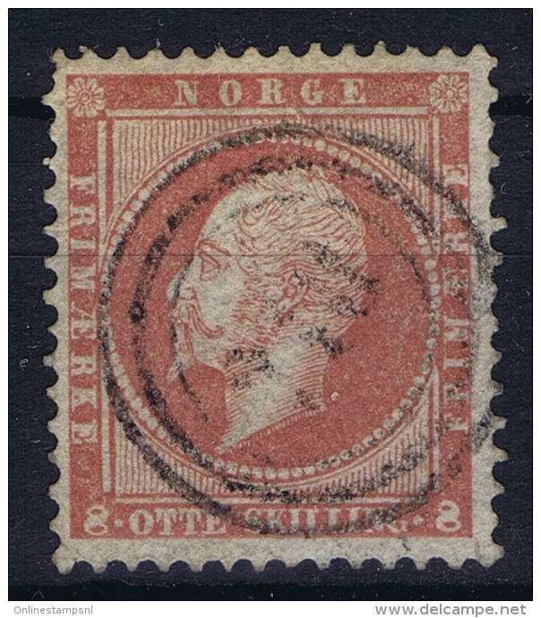 Norway: Yv Nr 5 1856 Used - Usados