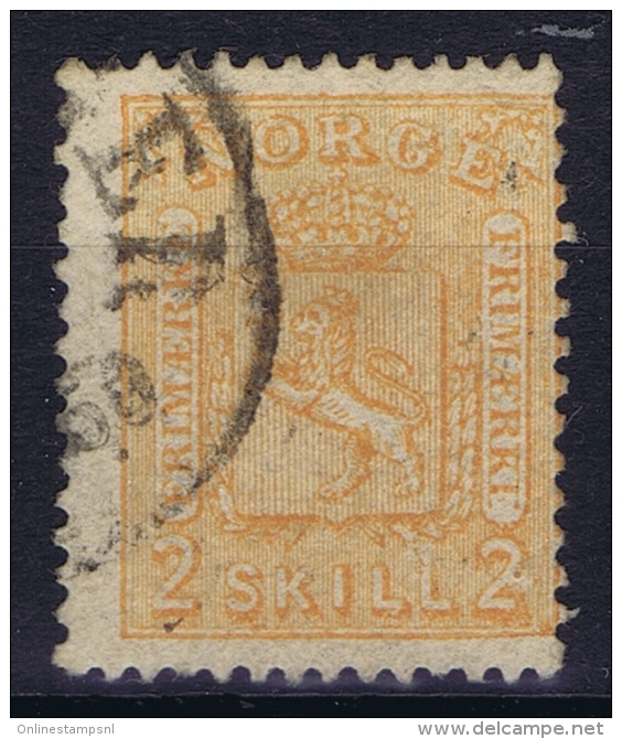 Norway: Yv Nr 12 1867 Used - Usados