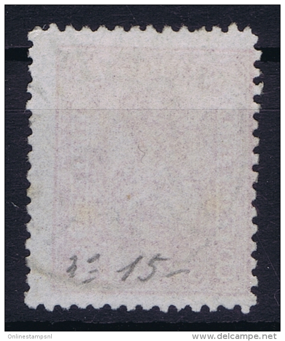 Norway: Yv Nr 15  Mi Nr 15 1867 Used - Gebruikt