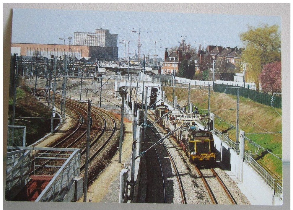 162.CPA 59 – LILLE : Travaux Gare TGV Nord - Lille