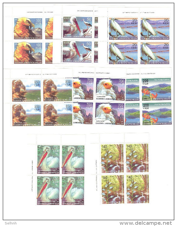 GREECE GRECE 2001 Greek Flora And Fauna Of Four MNH - Nuovi