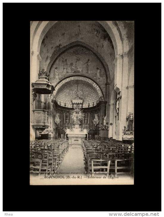 13 Saint-Andiol Interieur Eglise - Autres & Non Classés