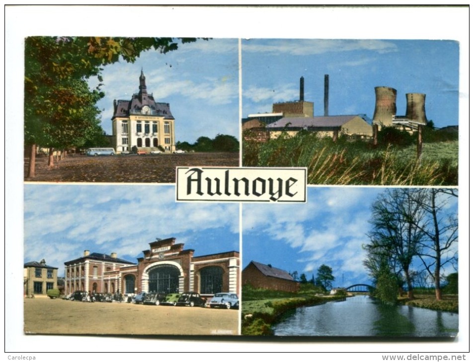 CP - AULNOYE  (59) L HOTEL DE VILLE - Aulnoye