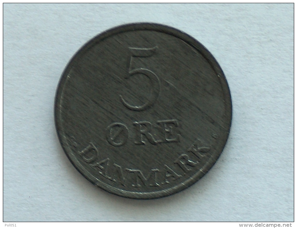 DANEMARK 5 ORE 1963 - Danemark